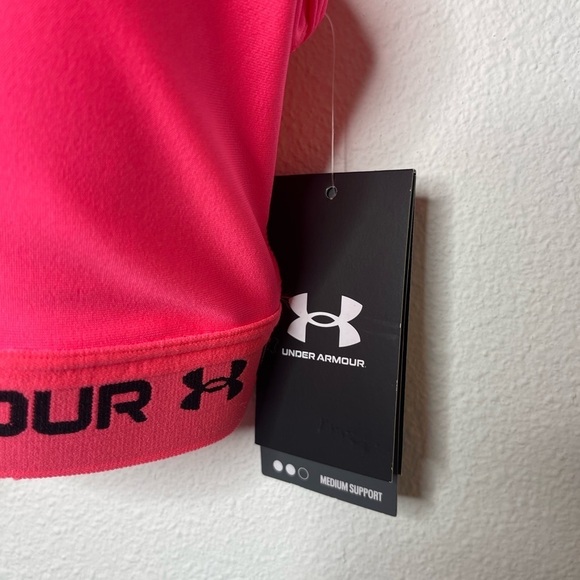 NWT Under Armour® Mid Crossback Sports Bra - Picture 4 of 10